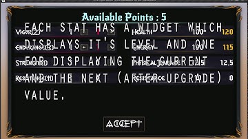 Stat System showcase UE4