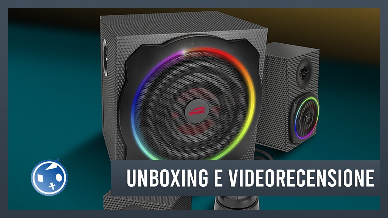 Speedlink Gravity RGB 2.1 Subwoofer System - Unboxing e videorecensione -  YouTube