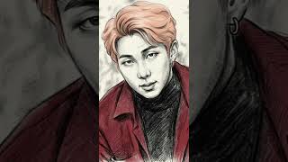 RM #leader #viral #bts #sketch #btsarmy #shorts