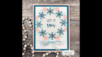 Unity Quick Tip: Snowflake Wreath with the Gina K Wreath Builder and Whit-Kit for January 2020