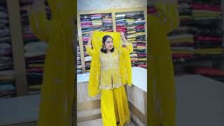 ✨ Glow Like Gold in Stunning Yellow Partywear! ✨ #vami