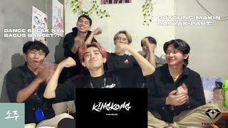 MAKIN BANYAK DANCE BREAK! 'KING KONG' M/V | REACTION by Soju Dc