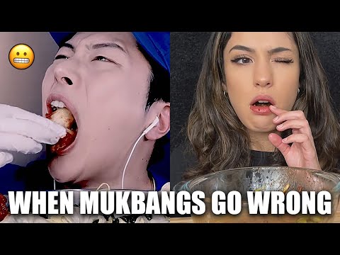 when MUKBANGS GO WRONG