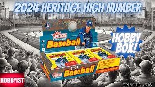 2024 Heritage High Number Baseball Hobby Box (Real One Auto Inside!)