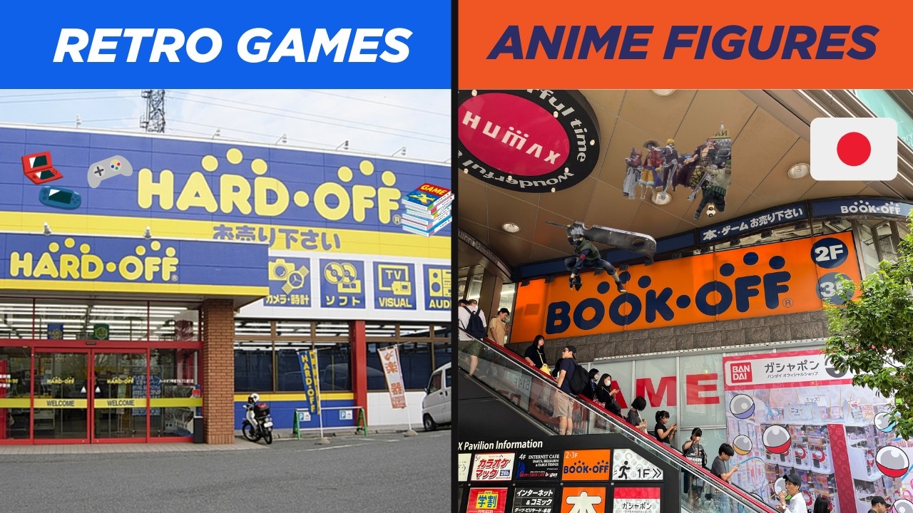 Где купить недорогие аниме-фигурки и видеоигры в Японии