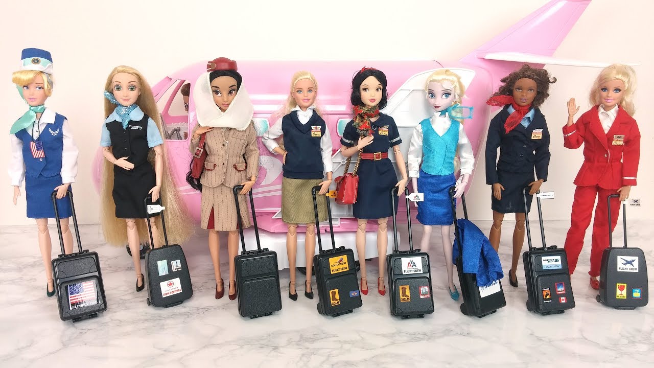 flight attendant barbie