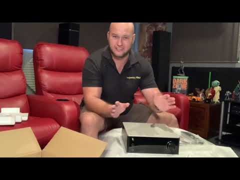 Denon PMA-150H unboxing and overview.