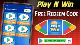 Play N Win App Free Redeem Code | Best Redeem Code App 2026 | Play N Win App Promo Code screenshot 1
