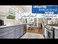 Tour a beautifully updated ranch style home in saraland alabama