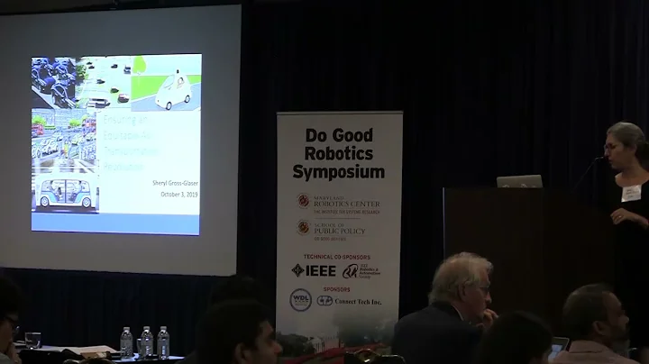 Do Good Robotics Symposium, October 3, 2019: Shery...