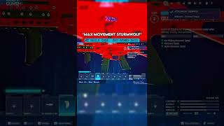 THE *MAX MOVEMENT* STURMWOLF BUILD on Warzone 👑 #warzone #rebirthisland #movement #bo7 #cod #shorts