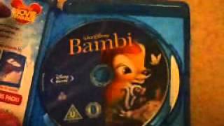 Bambi Diamond Edition Blu Ray Unboxing