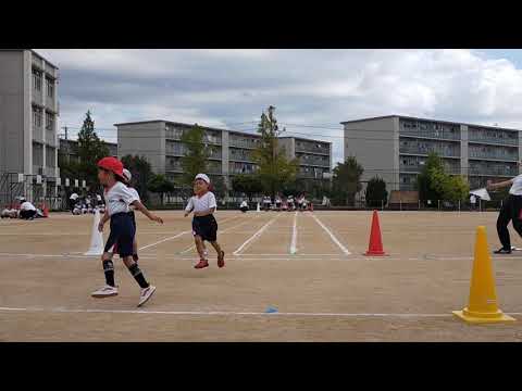 20211019 凪紗 運動会 かけっこ 前半