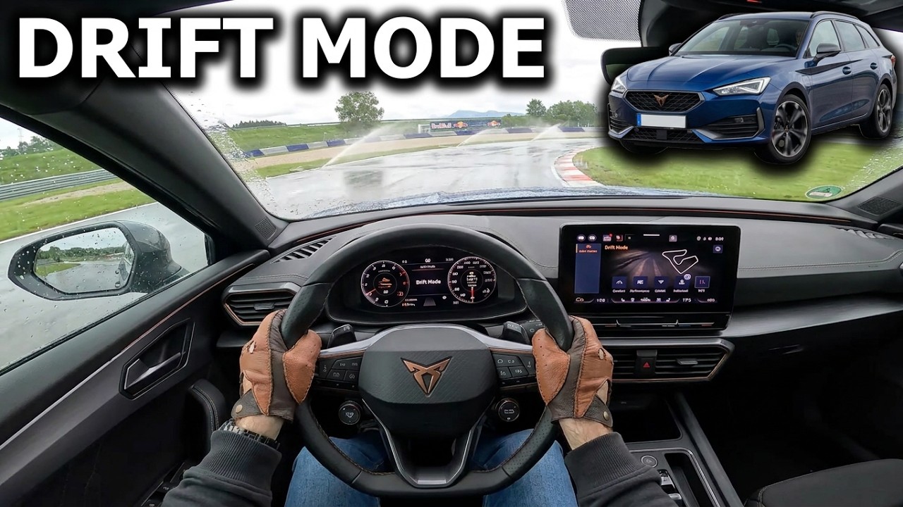 CUPRA Leon Sportstourer VZ 333 | Drift Mode on Wet & Slippery