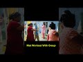 Mat Workout With Group||shilpi fitness group#explorefitness#shorts 🧘🧘