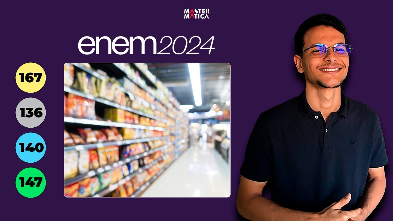ENEM 2024 PPL | Num dia de promoção, um supermercado propõe dar ...