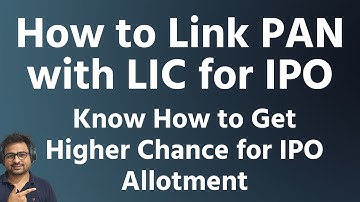How to Link PAN with LIC Policy Online for IPO | Check PAN Link Status with LIC Online for IPO
