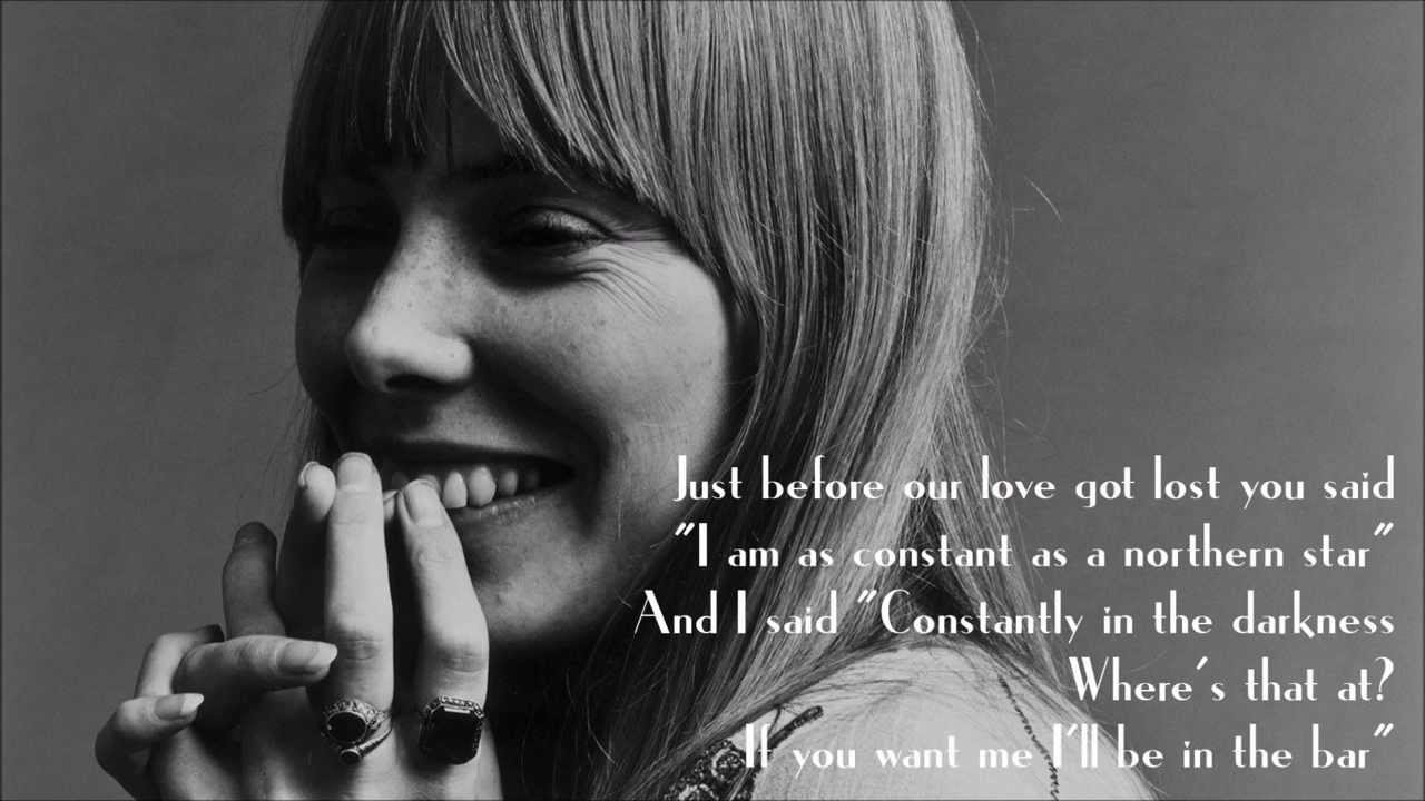 A Case Of You Joni Mitchell Youtube 