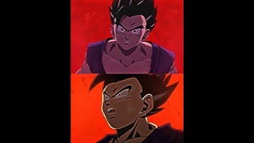 Beast Gohan transformation into anime and manga ☠️ #dbz #dbs #gohan #perfectcell #anime #shorts