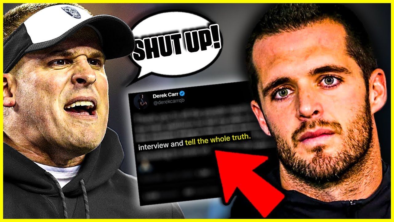 Derek Carr SPILLS THE BEANS on Raiders BEEF
