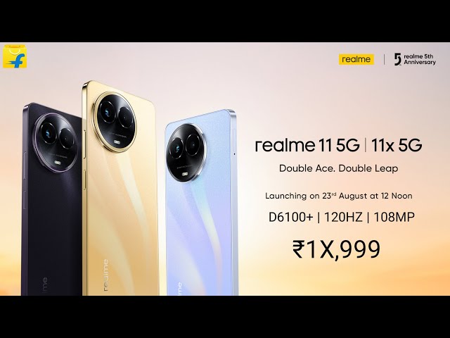 Realme 11 5G, Realme 11X 5G launched: Specs, features, price