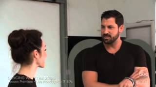 Maksim Chmerkovskiy \& Meryl Davis - First Look Rehearsals