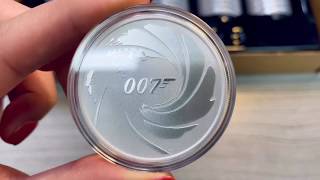 Bond. James Bond. 2020 James Bond 007 Silver Coin Unboxing | Bullion Exchanges