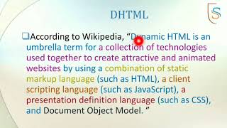 Famous 10th - Computers - 20.07.2020 ( Introduction to css : DHTML) Wealth