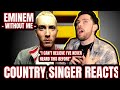 Country Singer Reacts To Eminem Without Me (First Time Ever Hearing)