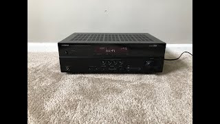 how to factory reset yamaha rx-v379 5.1 4k ultra hd bluetooth home theater surround receiver