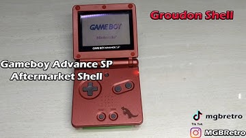 Gameboy Advance SP Aftermarket Shell Replacement