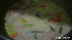 RESEP LODEH NANGKA MUDA DAN KACANG PANJANG  // resep blendi tewel // resepnya keluarga mama - Durasi: 7.02. 