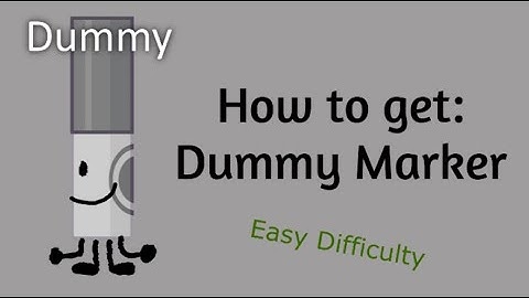 How to Find Dummy Marker (Find The Markers)