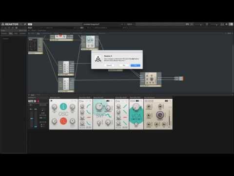 Reaktor 6 Blocks Tutorial #2 "Effects"