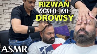 Asmr Head massage  💈 Drowzy feeling during massage session 💈 Indian Barber 💈Relief Anxiety