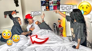 CAUGHT IN BED WITH TAMMARIA PRANK ON KHIA *bad idea*