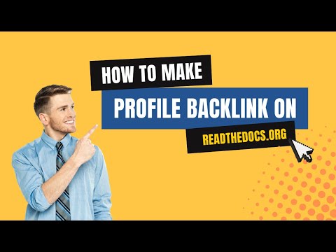 How To Create Profile Backlink On Readthedocs | SEO Linkbuilding | LinkoBuild