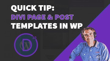 Quick Tip: How To Create Templates Using Divi