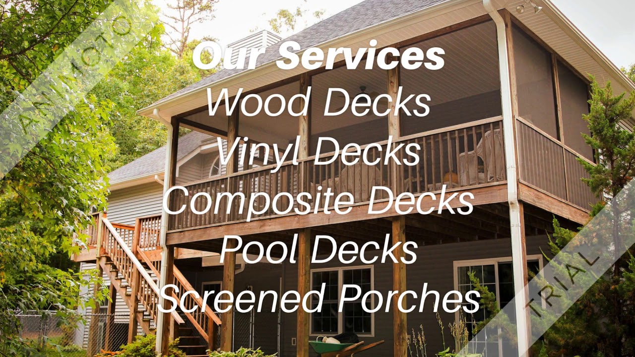 Olathe Deck Builder YouTube