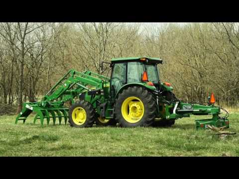 How To Clear Debris Using A Root Grapple | John Deere Tips Notebook