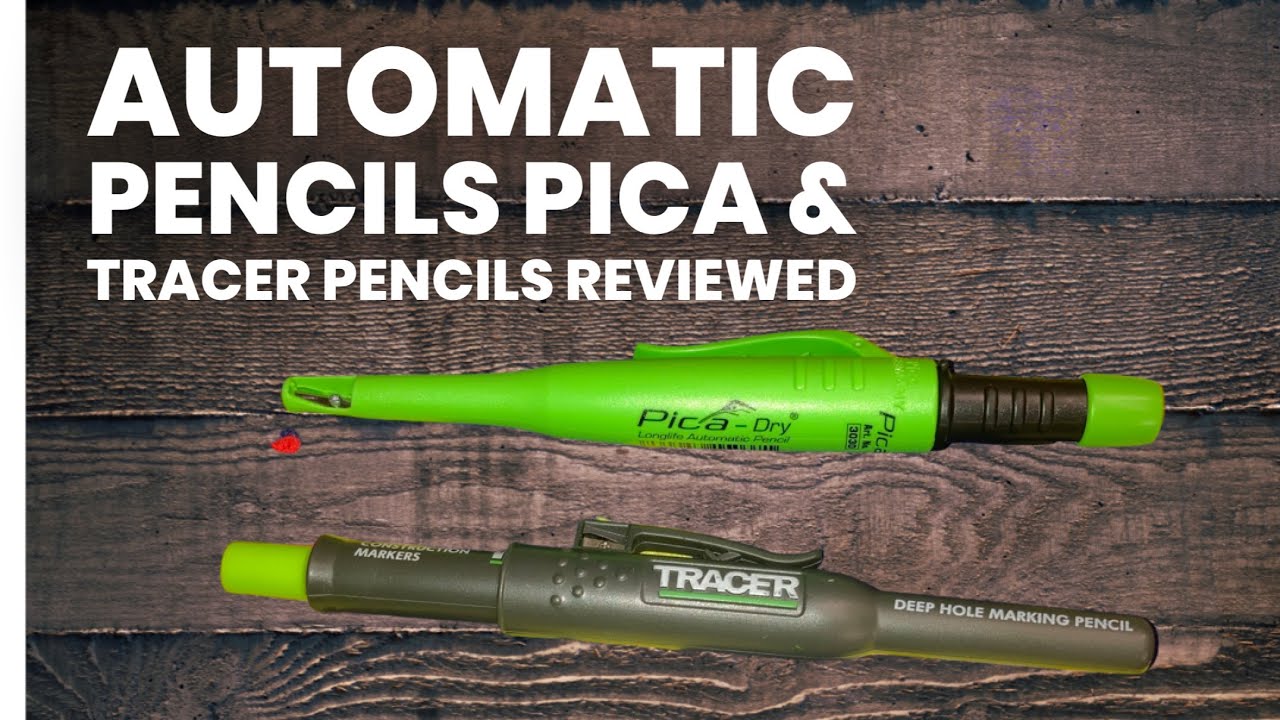 Reviewed: Pica & Tracer Automatic pencils ￼ 