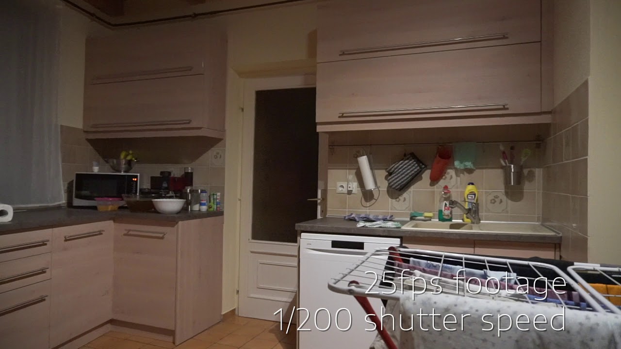Pan footage Judder, FPS and Shutter speed test on Sony A6300 YouTube