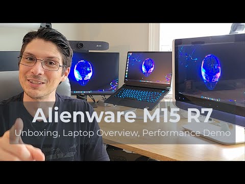 Alienware m15 R7 unboxing and overview video thumbnail