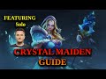 How To Play Crystal Maiden - 7.32c Basic CM Guide