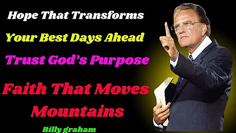 Rise in Faith: Billy Graham’s Powerful Motivational Speech on Hope and Purpose