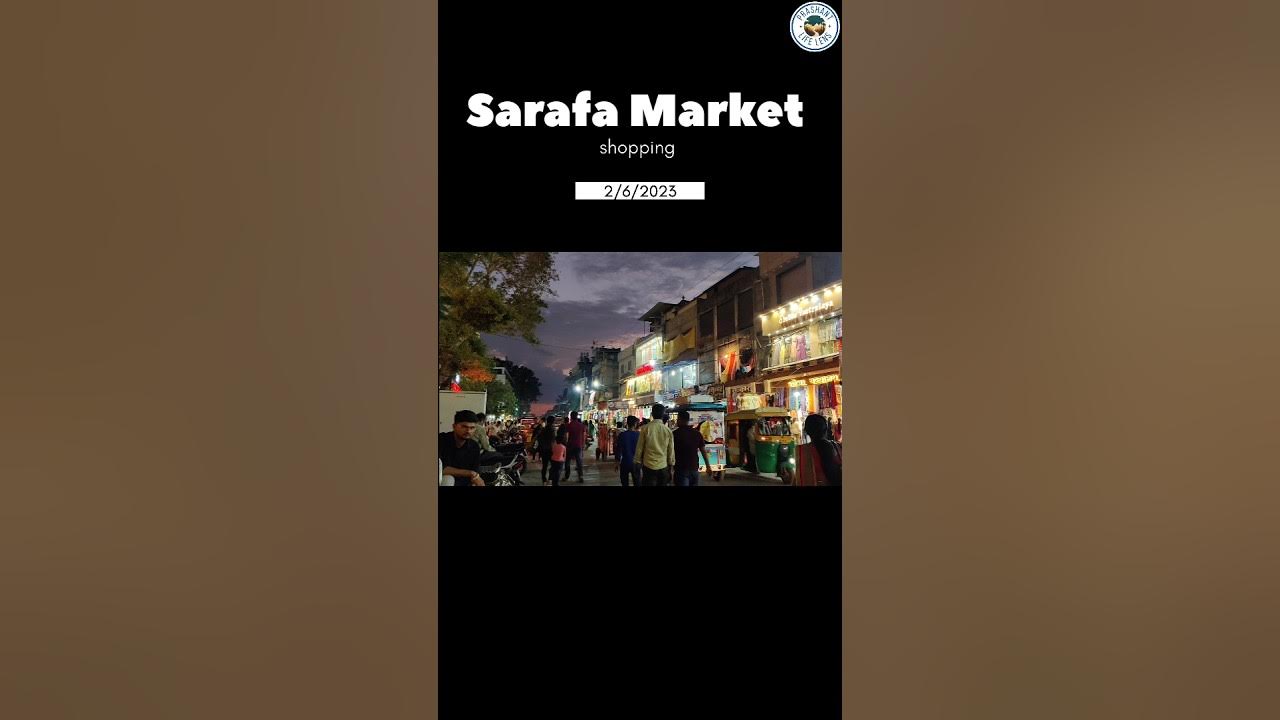 cheaper shopping in Indore Street Sarafa Market bigger cloth