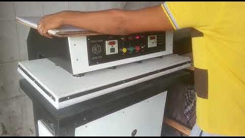 Automatic Collar Cuff Coat Fusing Machine | Available on IndiaMART