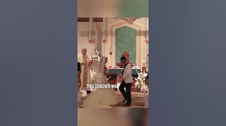 Teacher gets surprised by students at her wedding 👏❤️ @EclipseEntNJ