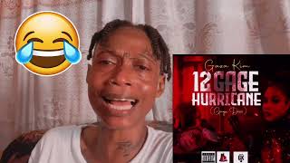 Gaza Kim - 12 Gage Hurricane 🌀 (Official Audio) she know gage real name😳😳😂😂