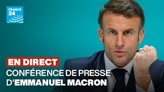 🔴 REPLAY - Conférence de presse d'Emmanuel Macron en INTÉGRALITÉ